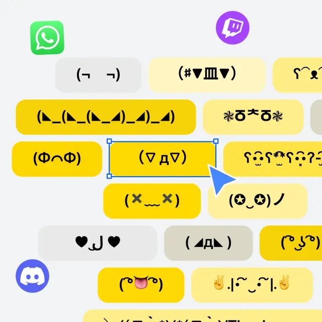 Kaomoji Emojis | ¯\_(ツ)_/¯ (◕‿◕) ʕ•ᴥ•ʔ | Copy \u0026 Paste