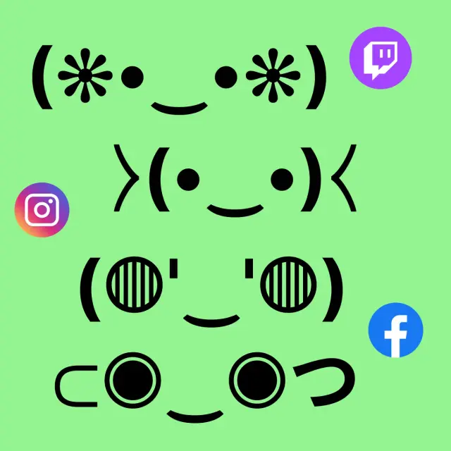 Kaomoji Emojis | ¯\_(ツ)_/¯ (◕‿◕) ʕ•ᴥ•ʔ | Copy \u0026 Paste
